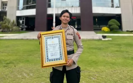 Dua Atlet Taekwondo Polresta Cilacap Dapat Penghargaan dari Kapolda Jateng