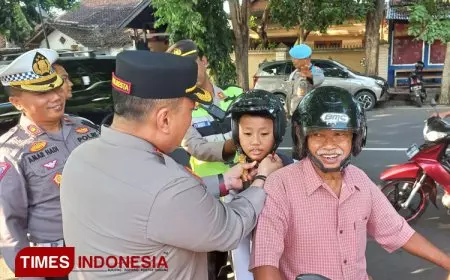 Begini Cara Polresta Banyuwangi Tingkatkan Kesadaran Keselamatan Generasi Alpha