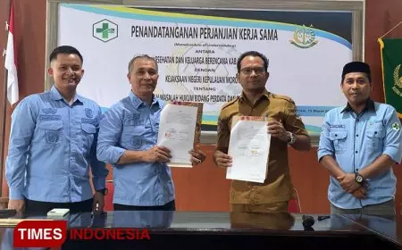Butuh Pendampingan Hukum, Dinkes dan Kejaksaan Morotai Kembali Tandatangani MoU