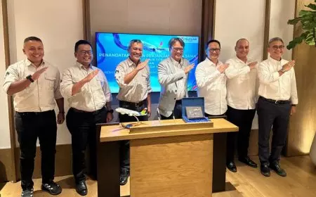 PT Pamapersada Nusantara dan PT Pelita Air Service Jalin Kerjasama