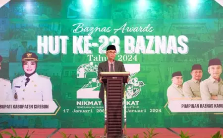 BAZNAS Kabupaten Cirebon Targetkan Pengumpulan Zakat Fitrah Capai Rp 12 Miliar