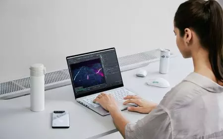 ROG Zephyrus G14, AI Gaming Laptop 14&#45;inci Paling Tipis, Ringan, dan Powerful