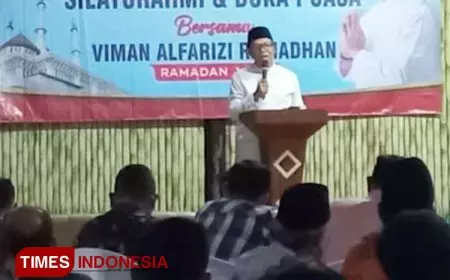 Sambangi PDM Kota Tasikmalaya, Ini Harapan Anggota DPRD Jabar Viman Alfatizi Ramadhan