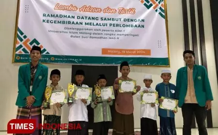 KSM-T Unisma Malang Meriahkan Ramadan dengan Lomba Azan dan Tartil