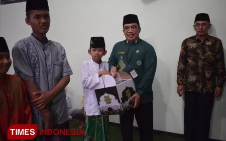 Serentak Festival Ramadan, Kemenag Kabupaten Malang Bagikan Ribuan Paket Santunan