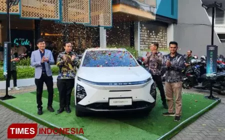 Chery Luncurkan Mobil Listrik Perdana Omoda E5 di Jatim