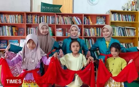 Mahasiswa KSM-E Unisma Malang Gelar Workshop Tari Tradisional Anak di Lembaga Global Academia Indonesia