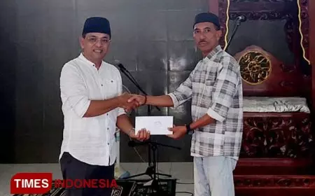 Safari Ramadan, BRI Cabang Waingapu Beri Bantuan ke Masjid Al-Ikhlas Melolo