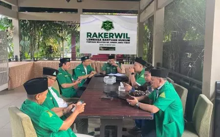 Rakerwil LBH GP Ansor Jatim Bahas Kaderisasi hingga Litigasi Hukum Merata Berkeadilan