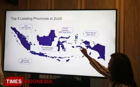 Inilah 5 Provinsi Unggulan Pusat Perhatian Ekonomi Baru Indonesia Tahun 2024