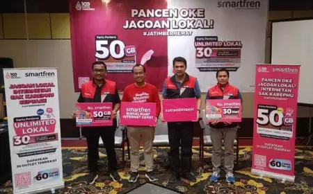 Smartfren Luncurkan Jagoan Lokal, Kuota Hingga 50 GB