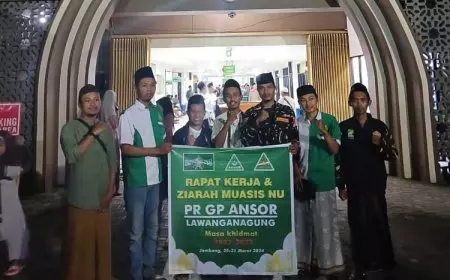 Raker Perdana GP Ansor Lawanganagung, Tingkatkan Khidmah dan Kemandirian Ekonomi