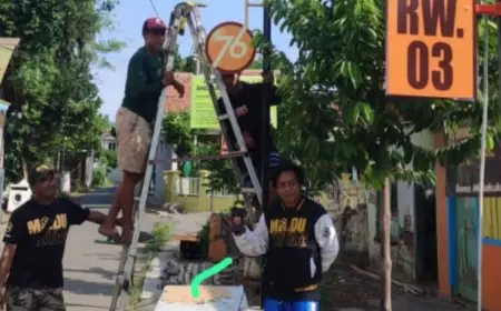 17 Desa di Probolinggo Ikuti Ramadhan Heppiii, Renovasi Musala, Dirikan Lampu PJU dan Bantu Dhuafa