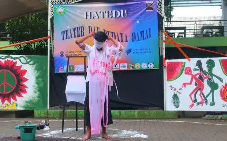 Komunitas Teater Unisma Malang Rayakan Hari Teater Sedunia
