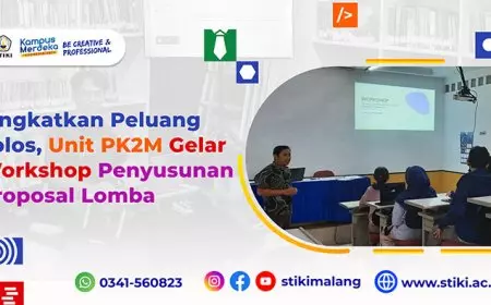 Tingkatkan Peluang Lolos, Unit PK2M Gelar Workshop Penyusuan Proposal Lomba