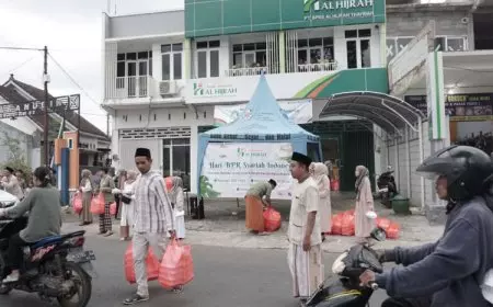 Ramadan Berkah Bersama Bank Syariah AL-Hijrah dengan 1000 Takjil Gratis dan Santunan untuk 622 Dhuafa