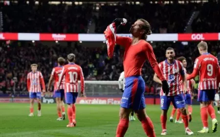 Atletico Madrid Unggul Dramatis atas Sevilla dengan Skor 4-3