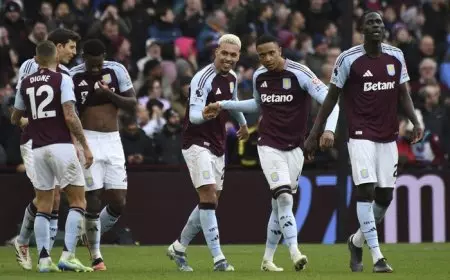 Aston Villa Bungkam City di Villa Park, Menambah Runtutan Kekalahan Manchester City