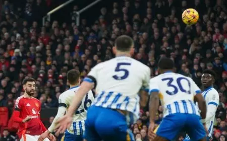 Brighton Hancurkan Manchester United di Old Trafford