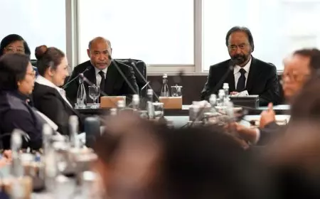 Sambangi DPR RI Surya Paloh Resmikan Ruang Fraksi NasDem DPR RI, Ini Pesannya