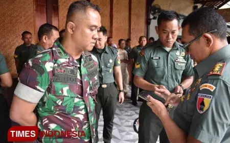 Perang Lawan Judi Online, Hp Anggota dan ASN Kodim Banyuwangi Digeledah