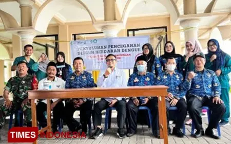 Unisma Malang dan Puskesmas Kromengan Gelar Penyuluhan Pencegahan DBD