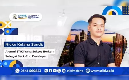 Nicko Kelana Sandi: Alumni STIKI yang Sukses Berkarir sebagai Back&#45;End Developer