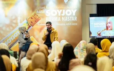 Sambut Ramadan  SOYJOY Hadirkan Varian Baru SOYJOY Kurma Nastar
