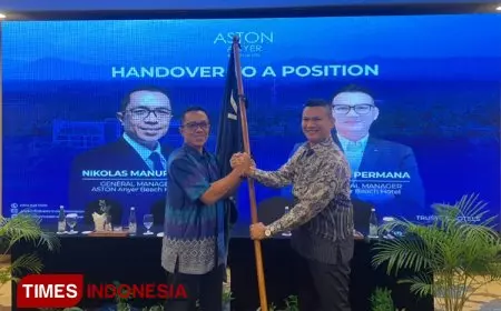 Nandang Permana Resmi Jabat GM Aston Anyer Beach Hotel