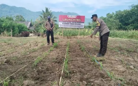 Begini Komitmen Polresta Banyuwangi Wujudkan Ketahanan Pangan Nasional