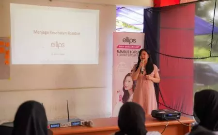 Ellips Gandeng Mahasiswa, Edukasi Kesehatan Rambut di Panti Sosial Bina Remaja