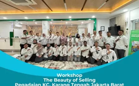 Workshop The Beauty of Selling, Upaya Meningkatkan Kompetensi Karyawan Pegadaian