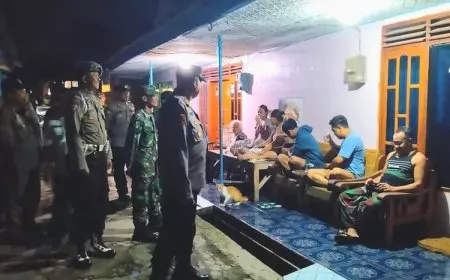 Jaga Kekhusyukan Bulan Ramadan, Polisi di Banyuwangi Sisir Eks Lokalisasi