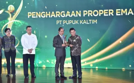 Berhasil Pertahankan Proper Emas ke-8, Pupuk Kaltim Perkuat Posisi sebagai Pelopor Keberlanjutan