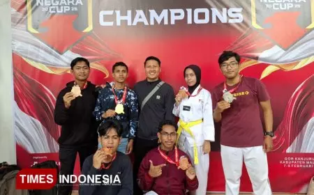Kejuaraan Taekwodo Kemenhan RI, 6 Medali Disabet oleh Mahasiswa Unisma Malang