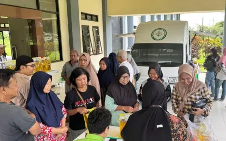 Stabilkan Harga Pangan, Polbangtan Malang Gelar Pasar Murah