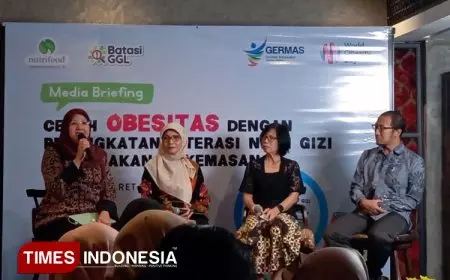 Nutrifood, Kemenkes dan BPOM Kampanyekan Baca Label Kemasan Demi Cegah Obesitas