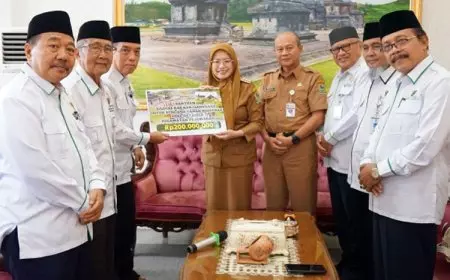 Korban Bencana Tanah Bergerak Kaliireng Ratamba Dapat Bantuan Baznas Banjarnegara