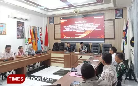 Tindaklanjuti Keputusan MK, KPU Malut Gelar Rakor Persiapan PSU di Pulau Taliabu