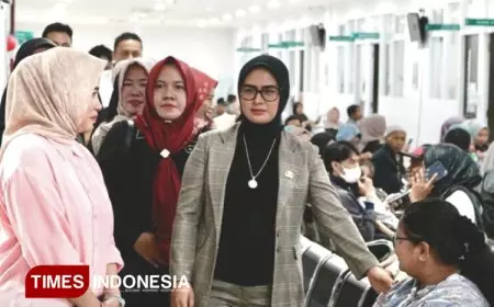 Kunjungi RSUD Pandega Pangandaran, Citra Pitriyami Ajak Masyarakat Tidak Takut Berobat