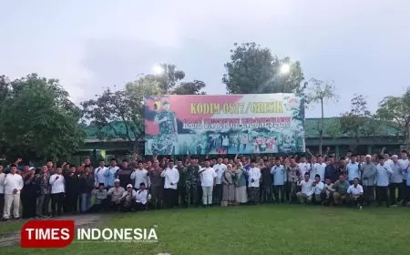 Dandim Gresik Tekankan Peran Kades dalam Ketahanan Pangan