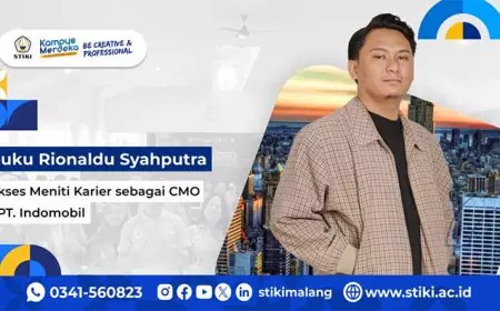 Teuku Rionaldu Syahputra Alumni STIKI Malang Sukses Meniti Karier sebagai CMO di PT Indomobil