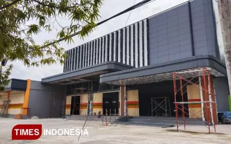 Minimarket Eramart Jalak Soedirman Belum Rampung, DPMPTSP Bontang Dorong Selesaikan Perizinan