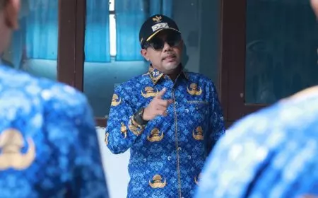 Persiapan Sekolah Rakyat, Bupati Haris Tinjau SDN Pajarakan Kulon 2