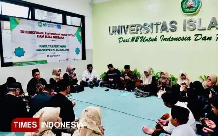 Fakultas Pertanian Unisma Malang Gelar Santunan Yatim Piatu dan Buka Bersama