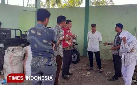 Dinas LH KLU Optimalisasi Pengelolaan Sampah di TPS 3R se&#45;KLU