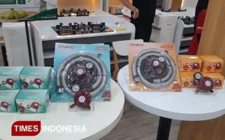 Cegah Kebakaran, Niko Elektronik Indonesia Hadirkan Regulator Gas Double Seal