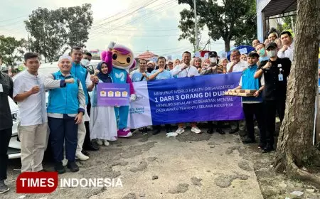 Rumah Sakit Edelweiss Cianjur Gelar Aksi Berbagi Takjil dan Edukasi Kesehatan Mental