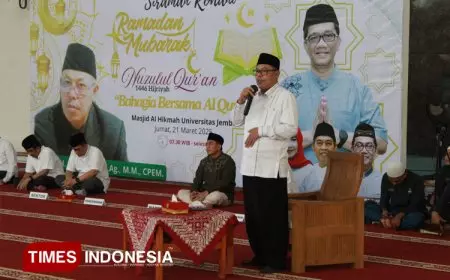 Rektor UIN KHAS Jember Beri Hikmah Nuzulul Quran di UNEJ