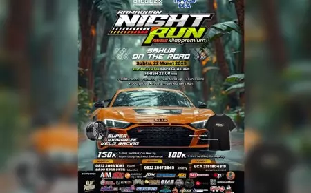 Ramadan Night Run 2025, Ajang Silaturahmi Pecinta Otomotif di Jawa Timur